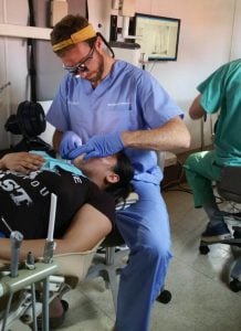 Dr. Ian MacKenzie Farnham volunteering in El Salvador