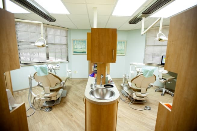 A picture of our comfortable and relaxing dentist office.