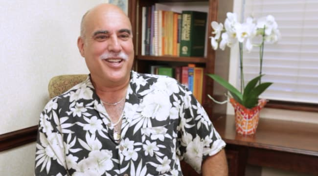 Robert talking about how impressed he is with Dr. MacKenzie.